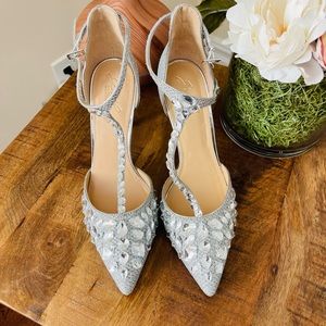 I brought them for my wedding but never wore. Brought from Macys